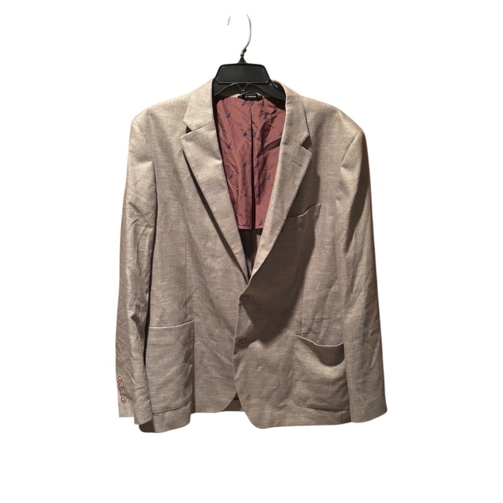 Nautica Men's Jensen Modern Fit Sport Coat in Tan Size 44R NWOT